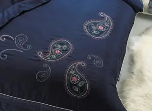 JOAN JOGI 台灣製造60支天絲床罩組 蕾絲+刺繡 極品奢華 變型之繪