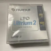 Fujifilm LTO Ultrium 2 Data Cartridge 200GB/400GB New Factory Sealed LT02 1PK
