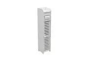 MIUZ Bathroom Cabinet Storage Tall Slim Toilet Storage Cabinet Compartment Shelf Organiser with Toil