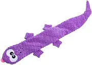 Interactive Plush Dog Toy for Chewing and Training for Various Breeds, Violet
