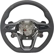 Electronic Car Steering Wheel Assembly with Touch Button Engine Start Button Assembly Compatible With SEAT Cupra(Without heating)