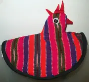 Potholder Chicken Guatemala Round Pot Holder Cooking Kitchen Cotton Oven Mit 047