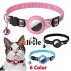 Cat Dog Collar Pet Collar Case AirTag Anti-lost GPS Air Tag For Apple Reflective