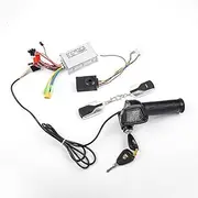 Electric Scooter Bicycle Brushless DC Motor Controller Torsion Accelerator LED Speed Display 36V450W Controller Electric Scooter Dashboard