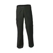 3 x WS WORKWEAR Men's Midweight Canvas Cargo Work Pants - Green