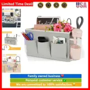 Durable Bedside Caddy with Adjustable Straps - Ideal for Home and Hospitals