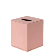 Belle Hunter Tissue Paper Box Storage Square Organiser Container 15.5cm Pink