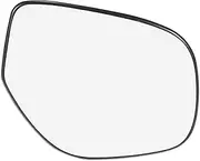X AUTOHAUX Car Rearview Right Side Heated Mirror Glass with Backing Plate 7632B610 for Mitsubishi Outlander 2014-2020