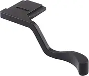 Haoge XS10B Thumb Up Rest for Fujifilm XS20 Fuji Fujinon XS10,Fuji XS-20,XS10,XS-10,Camera Metal Hot Shoe Hand Grip Accessories Black
