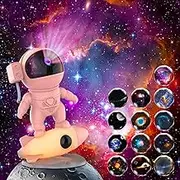 12 in 1 HD Planetarium Astronaut Galaxy Projector for Bedroom