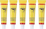 5 PCS Tire Plug Glue,Rubber Cement Tire Repair,Bicycle Tire Repair Glue Kit,Bike Tyre Inner Tube Puncture Repair Rubber Cement Bicycle Tire Patch Glue (Yellow)