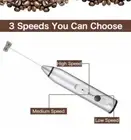 Multi-Speed Electric Frother 2 Heads Egg Mixer and Cream Foam Maker