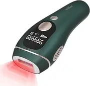 Laser IPL Hair Removal for Women and Men, Willfar 999999 Flashes Permanent Skin-friendly Ice Cooling Facial at-Home Hair Remover Device with Face Armpits Back Legs Arms Bikini Line, FDA Cleared