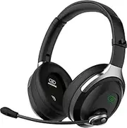 ACEZONE A-Spire - True Wireless Hybrid ANC Gaming Headset - Speech Amplifying Noise Cancelling Microphone - PC, PS4, PS5, X Series, S, Switch, Mobile (Wireless)