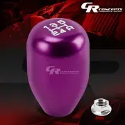 M10x1.5 THREAD 5-SPEED MT RACING SHORT THROW SHIFTER KNOB PURPLE FOR HONDA/ACURA