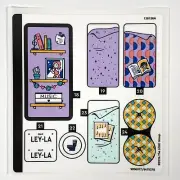LEGO STICKER SHEET #2 42619 Pop Star Music Tour Bus Friends Stickers Decals