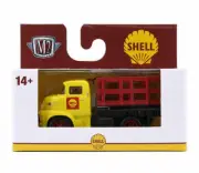 M2 Machines 1956 Ford COE Stake Bed Shell Oil Auto-Thentics Release 81 R81 1:64