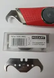 Mozart Solingen Utility Knife SUPER HOOK BLADES Premium Bitex 54.8 mm 105.065