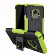 MCC Heavy Duty Samsung Galaxy S9 Shockproof Phone Handset Case Cover Skin [Green]