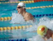 Nick Gillingham of Great Britain competing in the men's 100 metres- Old Photo