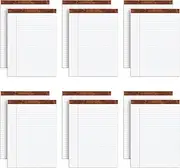 Tops Legal Pad, 8.5 x 11.75 inch, Perforated White, 12 Pads per Pack (7533)