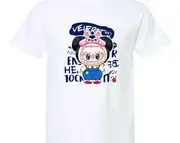 Labubu Monster Chibi Face Comfy Tee - Cute & Cozy Graphic T-Shirt