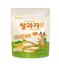 在飛比找樂天市場購物網優惠-韓國 ibobomi 嬰兒米餅30g-香蕉★愛兒麗婦幼用品★