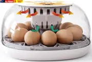 Premium Egg Incubator, Automatic Egg Hatching Incubator, 12 Eggs Poultry Hatcher