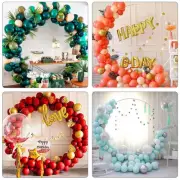 1.5-1.8M Round Hoop Arch Mesh Backdrop Flower Display Stand Frame Wedding KQ