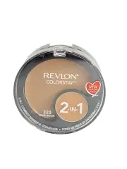 REVLON Colorstay 2 in 1 COMPACT MAKEUP ~ TRUE BEIGE #320 ~ NEW SEALED