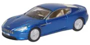Oxford Diecast Aston Martin DB9 Coupe Cobalt Blue 1:76 Scale