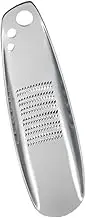 ABOOFAN Stainless Steel Ginger Grater Garlic Mincer Compact Multi Function Kitchen Tool for Easy Grating of Ginger Garlic and More Portable Design for Home Chefs