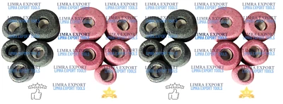 20PCS Kit Of VALVE SEAT GRINDING STONES For B & D HOLDER 9/16" Thread 80 Grit.