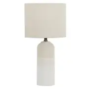 Cooper & Co. Clayton 61cm Modern Ceramic Table Lamp Cream