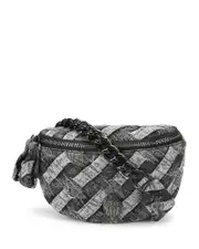 Kurt Geiger London Small Kensington Denim Belt Bag