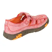 Sewing Thread and Leather Womens Casual Sandals