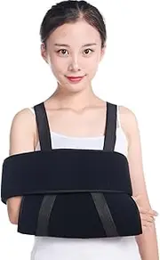 Lightweight Arm Sling, Shoulder Immobilizer for Pain Relief, Universal for Left And Right Arms, Men & Women