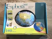 Esphera 360 9" 540 Pieces World Globe 3D Plastic Spherical Puzzle (NEW SEALED)