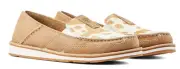Ariat Womens Cruisers, Adobe/ Tan and White Hair On