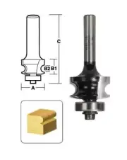 CARBiTOOL Drawing Line Router Bit TDL4B