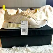 adidas Originals NMD R1 Womens Ecru Tint Yellow Running Shoes Sneakers GZ9592
