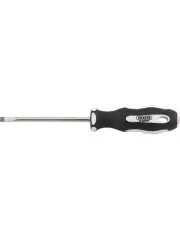 Draper Tools Plain Slot 5.5 X 100mm Soft Grip Parallel Tip Screwdrivers (34973)