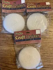 Darice Plastic Canvas Circles Blanks Needlework Supplies 3 Packs 3” Craft