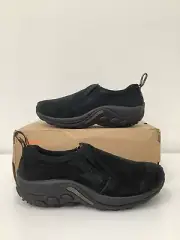 Merrell Jungle Moc Shoes Midnight Black Casual Slip On J60826 Woman Size 9