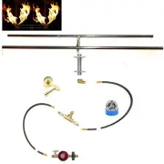 H20ITCK+: IN-TABLE DIY GAS FIRE PIT KIT & 20" LIFETIME WARRANTED 316 BURNER