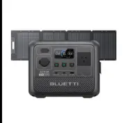 BLUETTI AC50B Portable Power Station | 700W 448Wh, AC50B+PV120D | 700W, 448Wh, 120W Solar Kit