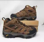 New men's 11.5 Merrell MOAB 2 Mid waterproof hiking boots Earth Brown J06051