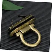 SHINEOFI 4PCS Durable Alloy Padlocks Bronze Die Casting Mortise Locks for Suitcases Lightweight Accessories Easy Installation for DIY Bag Lovers