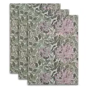 3PK Gibson Gifts Honeysuckle A5 Notebook Journal Office Writing Stationery