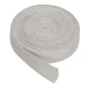 Cotton Twill Tape 3/4" 10 Yards Cotton Ribbon Bias Binding Tape Light Grey